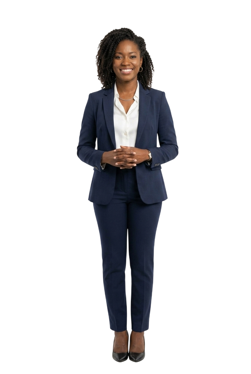 A SIFTCON professional in formal business attire.